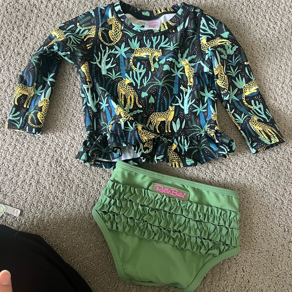 Ruffle Butts Toddler Swim